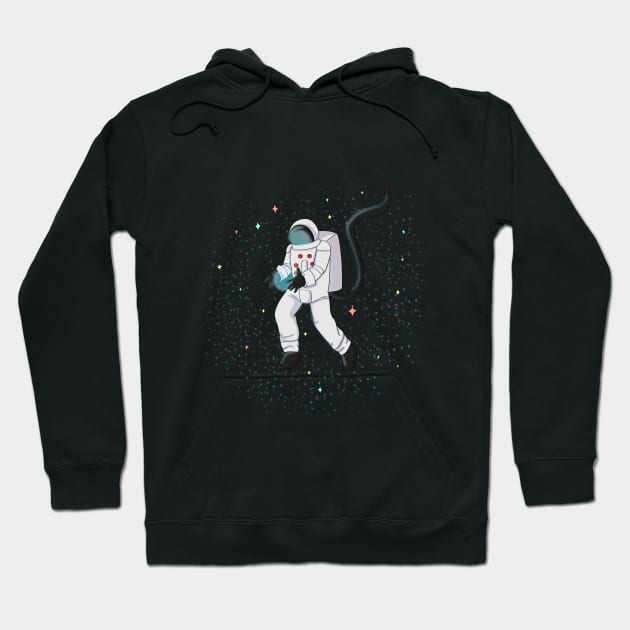 Spaceman Hoodie by Ashe Cloud